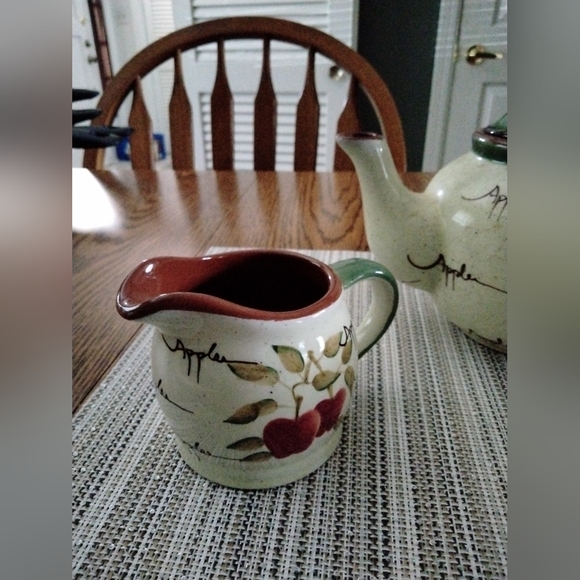 Vintage Home Interiors Teapot Sugar & Creamer - Picture 6 of 10